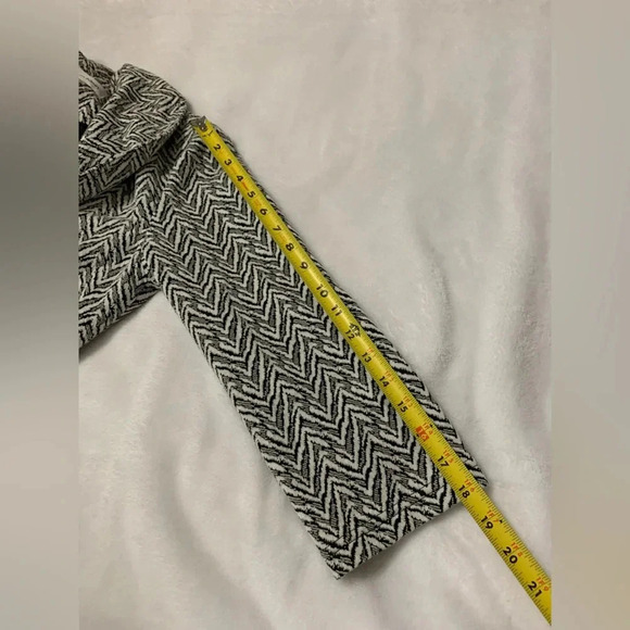 Calvin Klein Women's Open Front Ruffle Blazer Coat Lined Party Holiday Size 6 - Picture 8 of 9